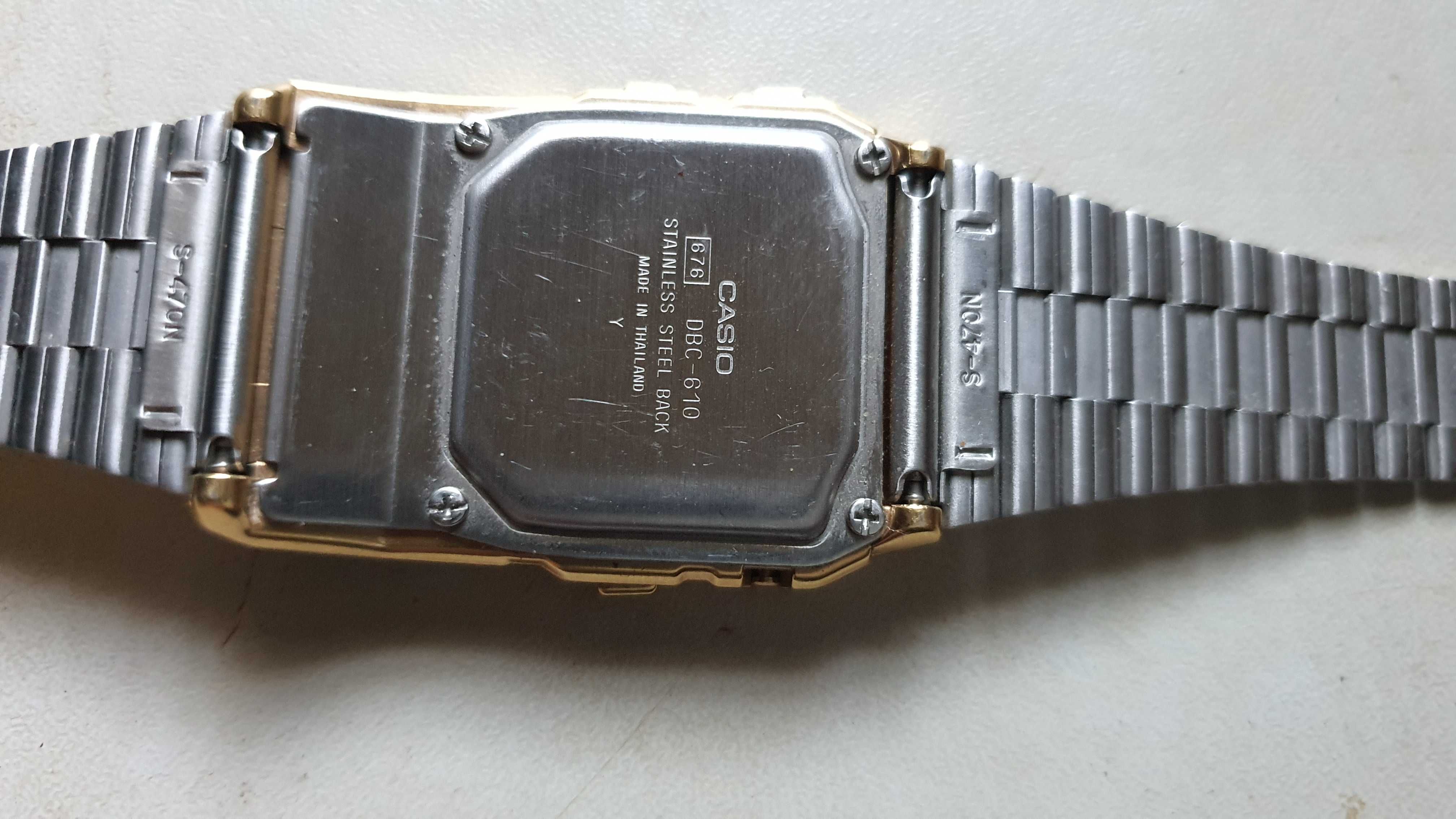 casio - vintage - dbc 32 - dbc 610 - zegarek