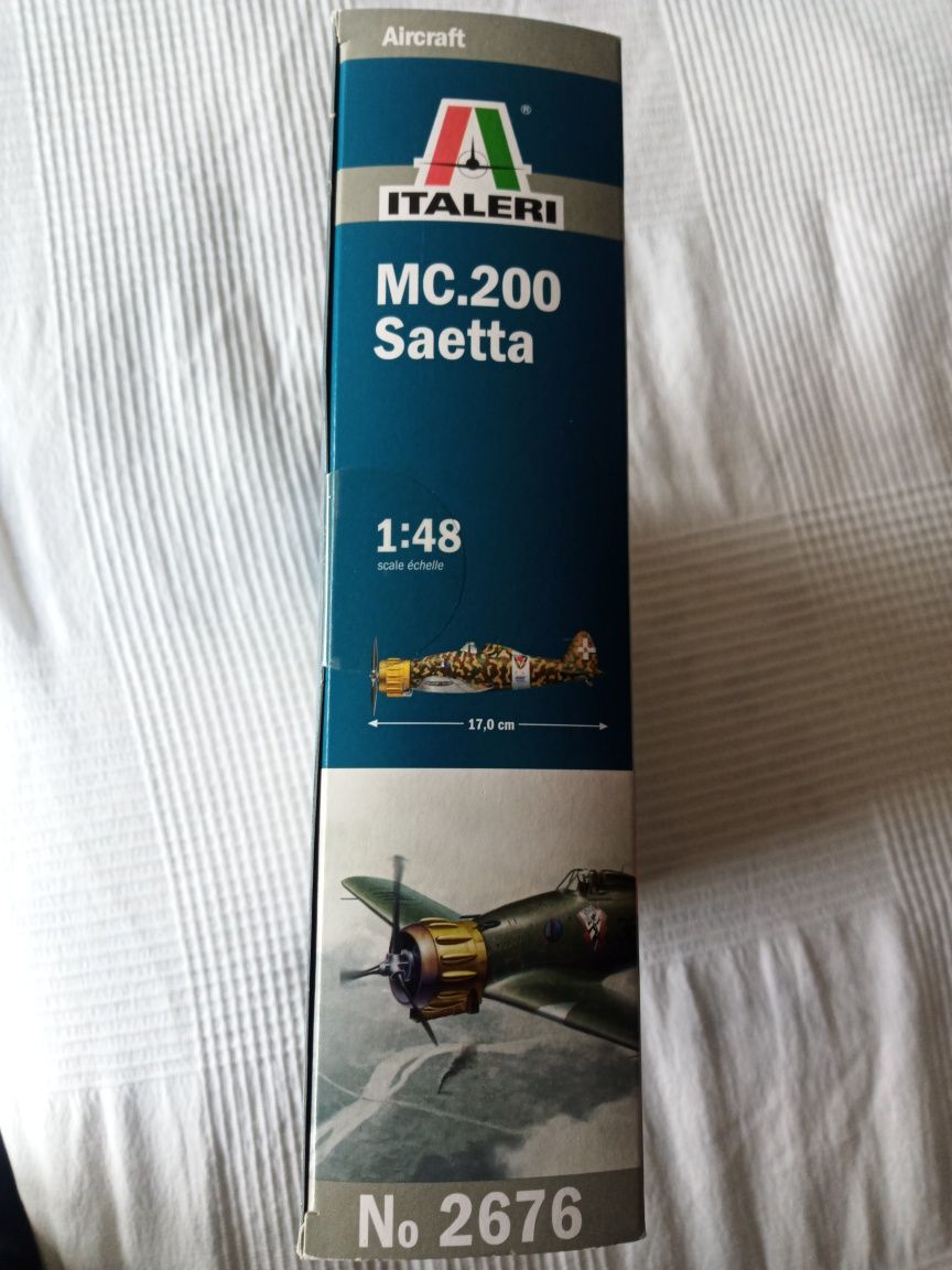 Italeri 1:48 Macchi MC.200 Saetta 2676 Zapieczętowane pudełko