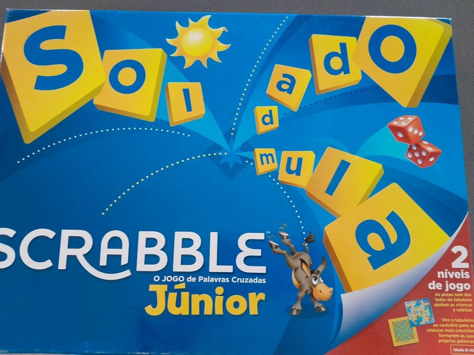 Scrabble júnior  - jogo palavras cruzadas