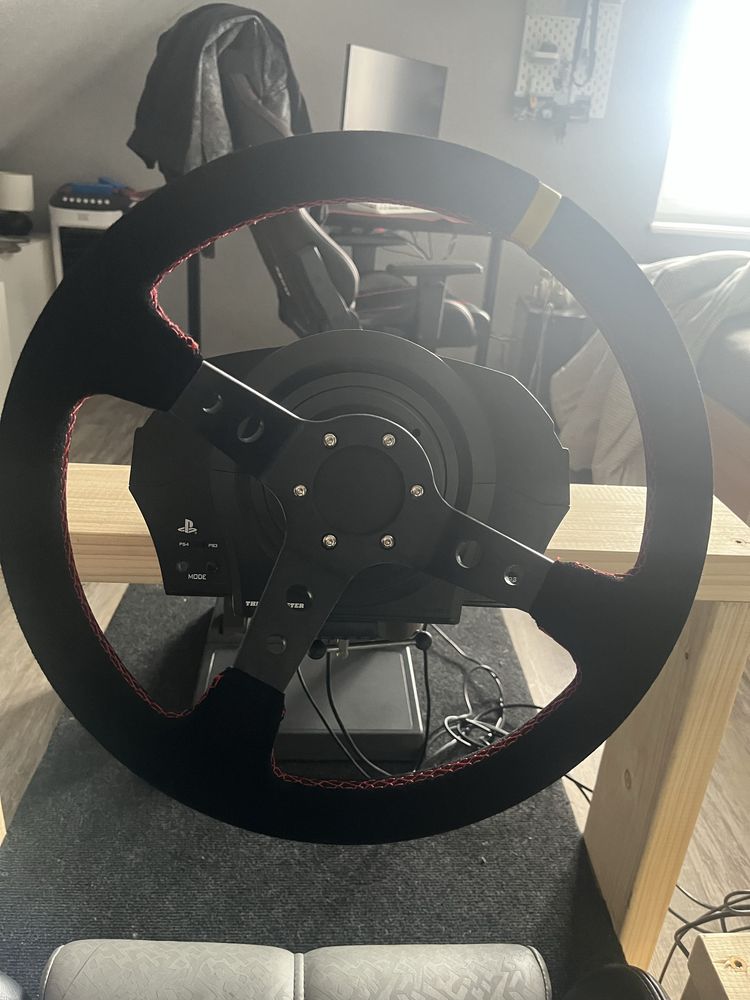 Sim rig diy thrustmuster t300 alcantara edition