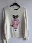 Sweter Ralph Lauren bear L beige