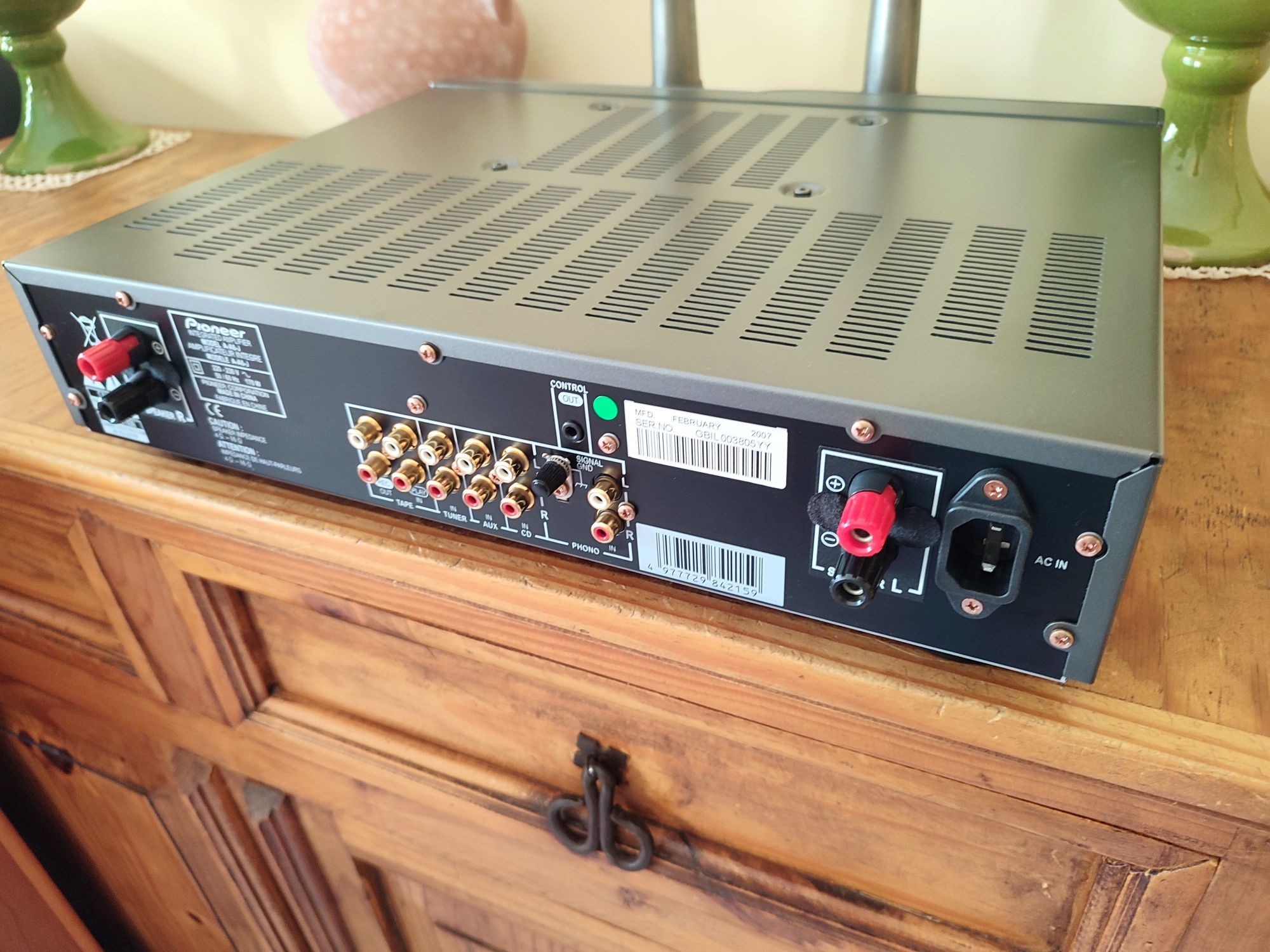 Pioneer A-A6-J Amplificador Hi-Fi Dual Mono Impecável!