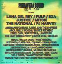 Passe geral Primavera Sound