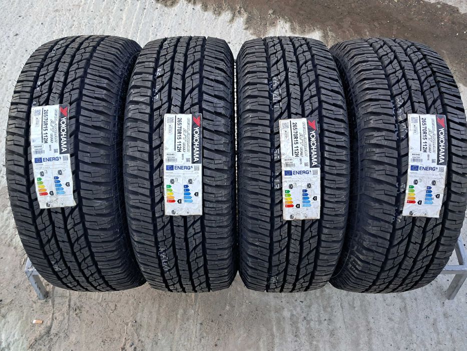 Резина всесезонна, нова, Yokohama Geolandar A/T G015 265\70 R15