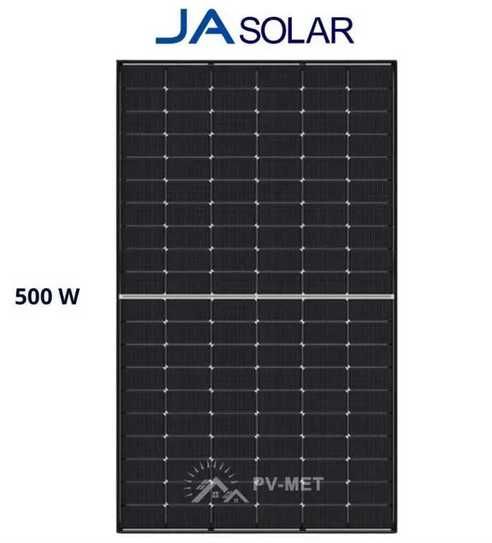 Panel fotowoltaiczny JA SOLAR 500W JAM66S30 czarna rama