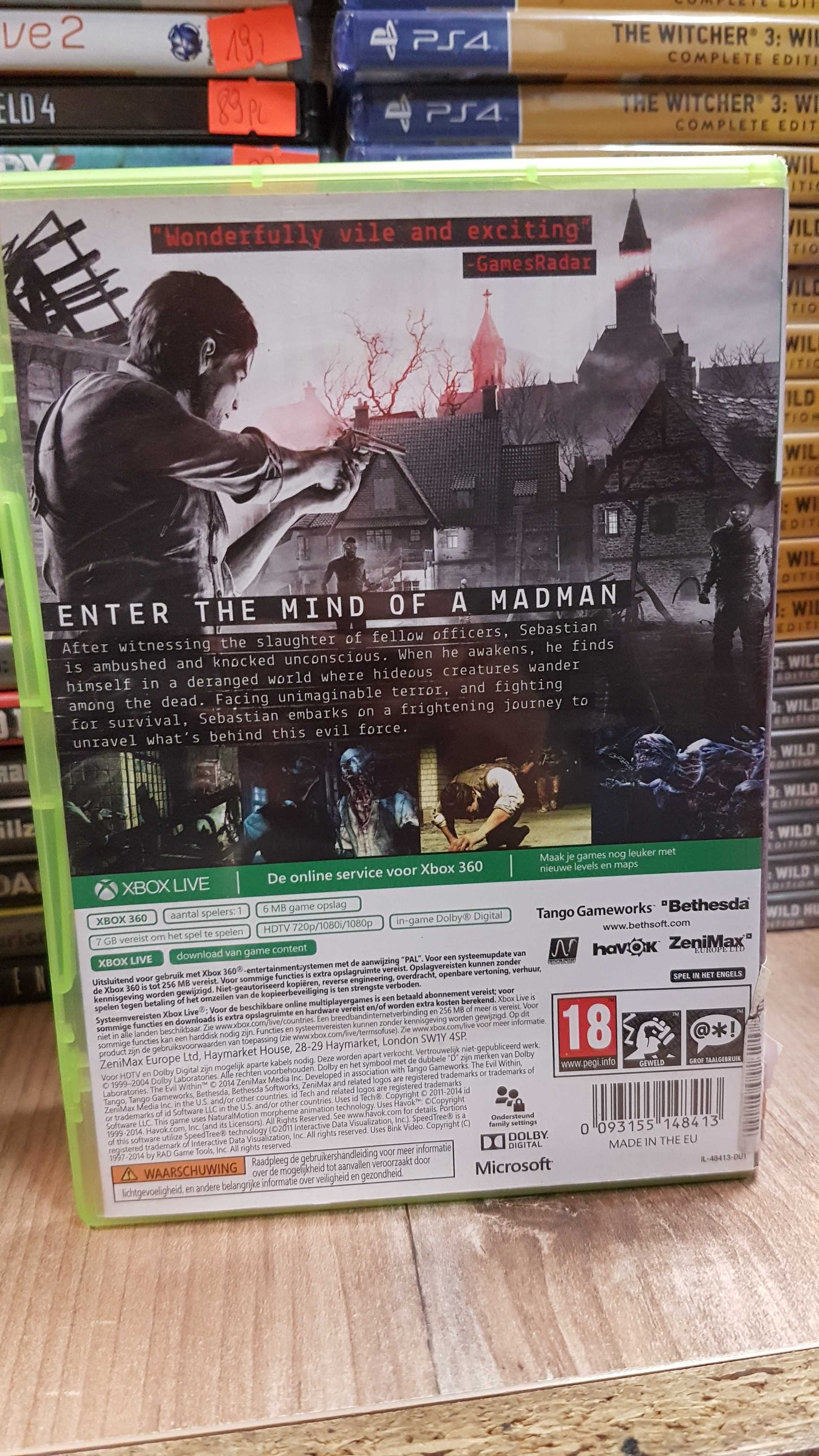 The Evil Within XBOX 360 Sklep Wysyłka Wymiana