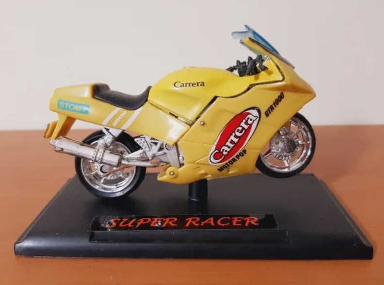 Lote de 4 Motos Super Racer Escala1:18