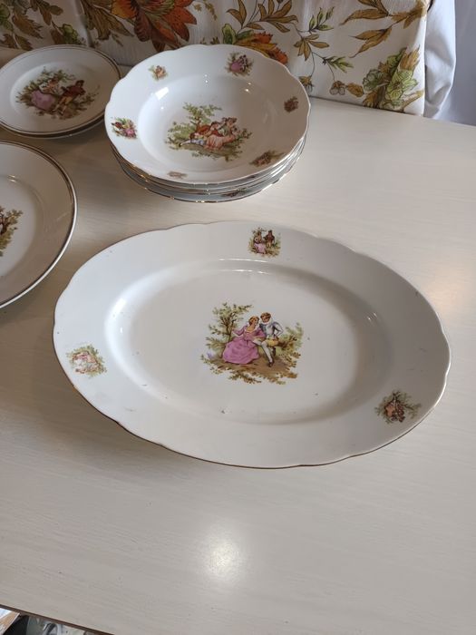 Miłość Wiedeńska, fabryka Porcelany Ćmielów PRL