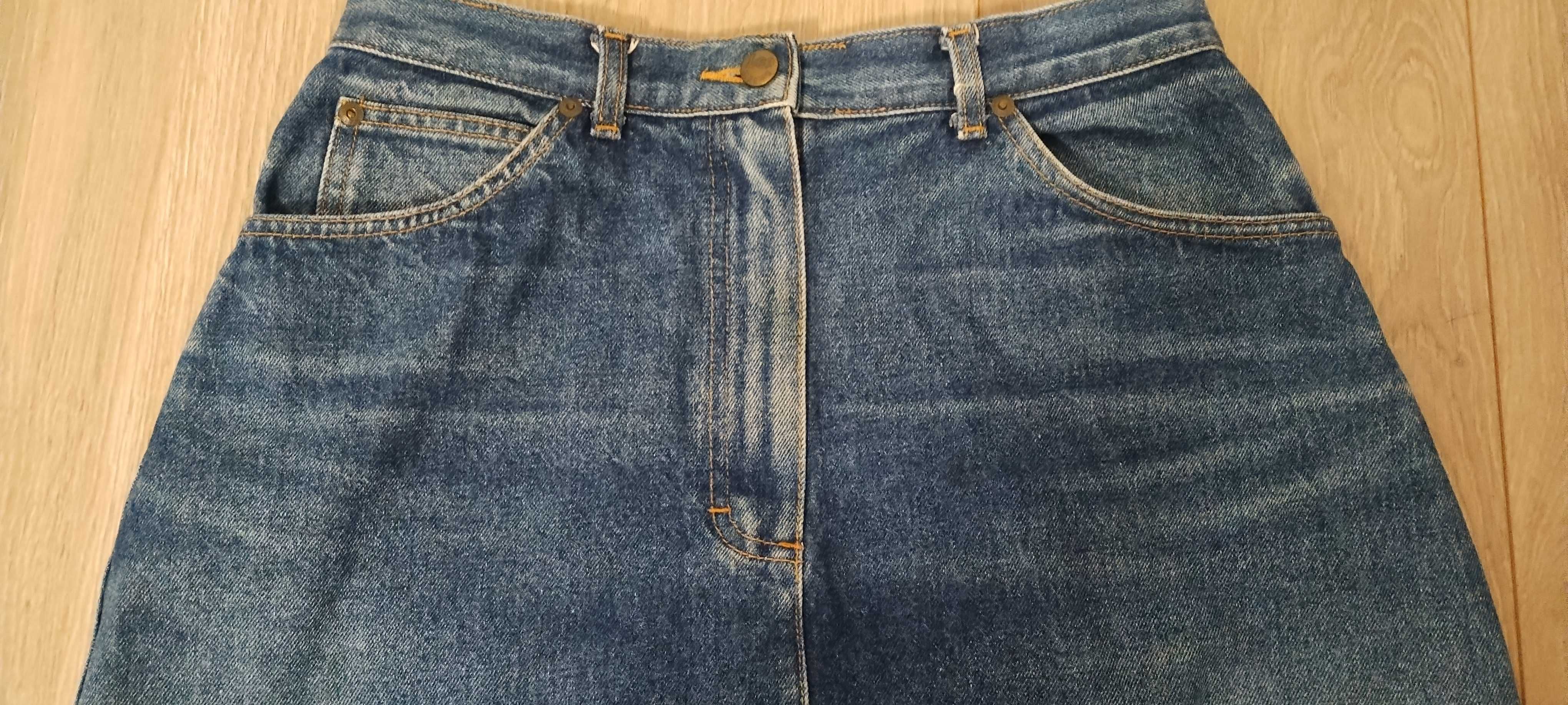 lee spódnica jeans dżins 38 vintage