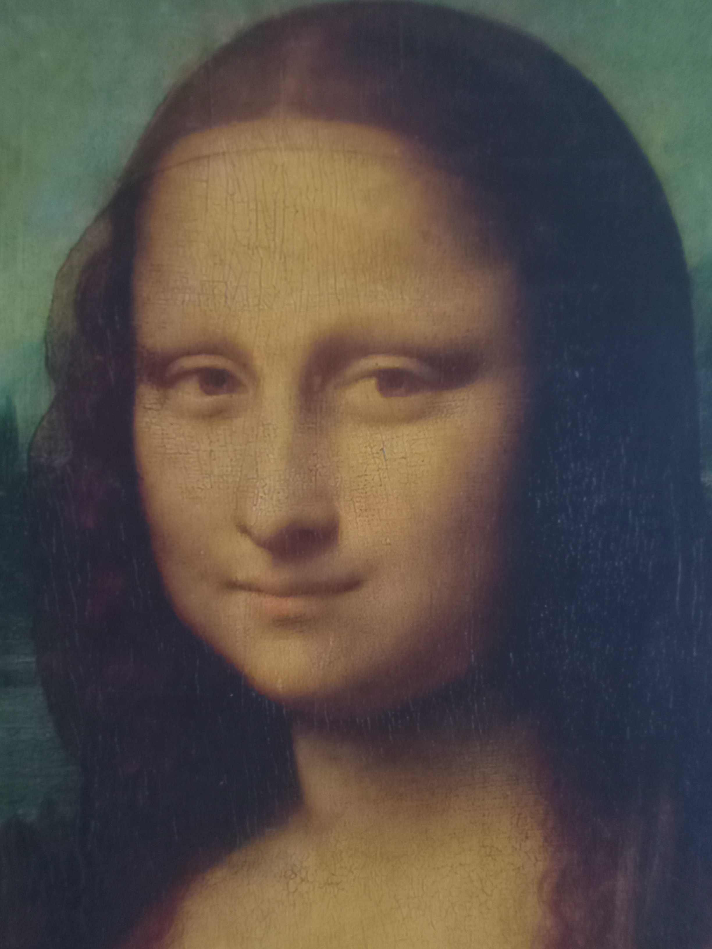 Obraz na płótnie - Mona Lisa, Leonardo da Vinci, 50x70cm