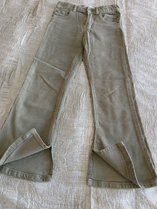 Calças de bombazine da Zara