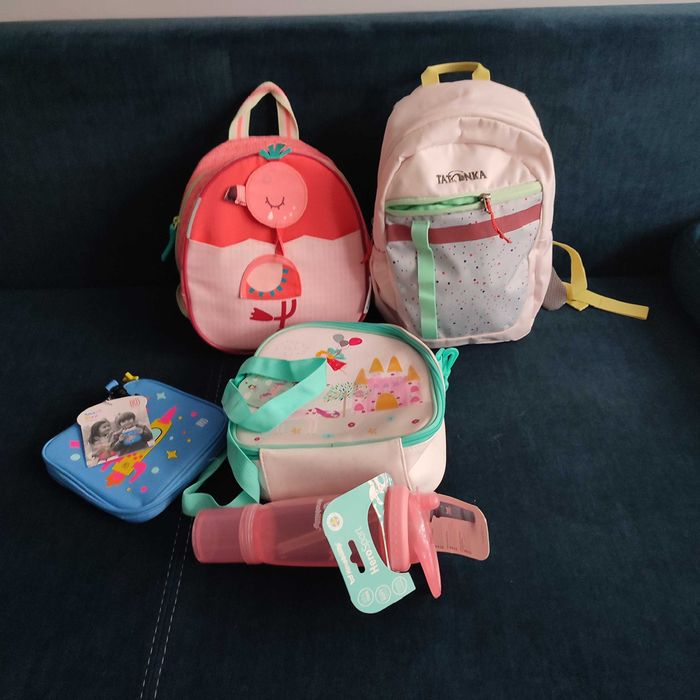 Zestaw plecaków..zerówka pierwsza klasa