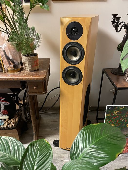 Audio Physic Avanti III, drzewo klonowe, 7głośnikow, hiend.