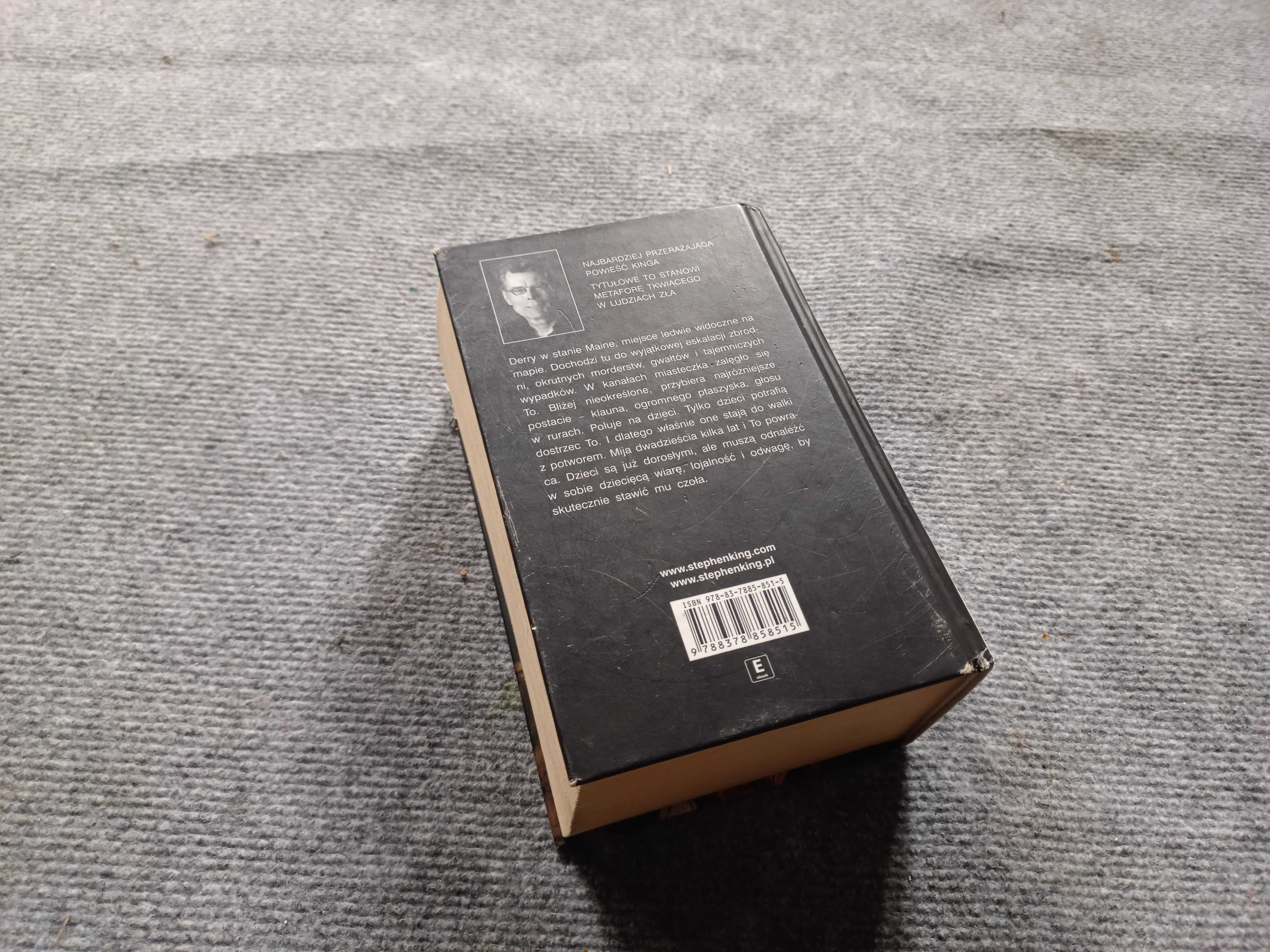 Książka Stephen King - To. Horror