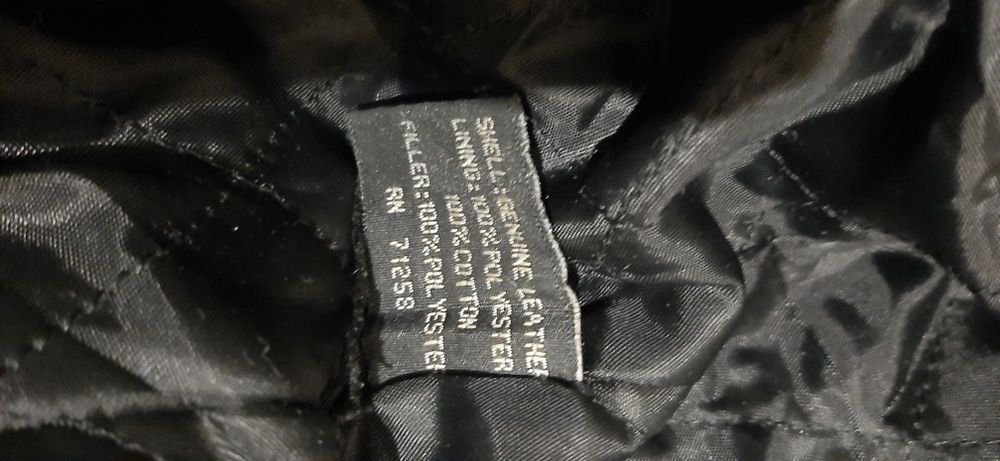 Мужская зимняя натуральная кожанная куртка. XXXXL