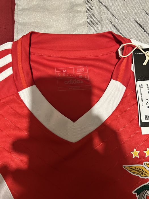 Camisola do SLB  Oficial da Liga Portuguesa Tam M