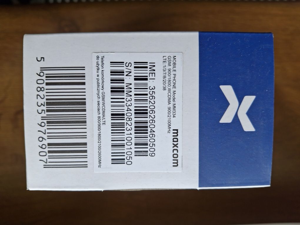 Telefon komórkowy Maxcom MM334