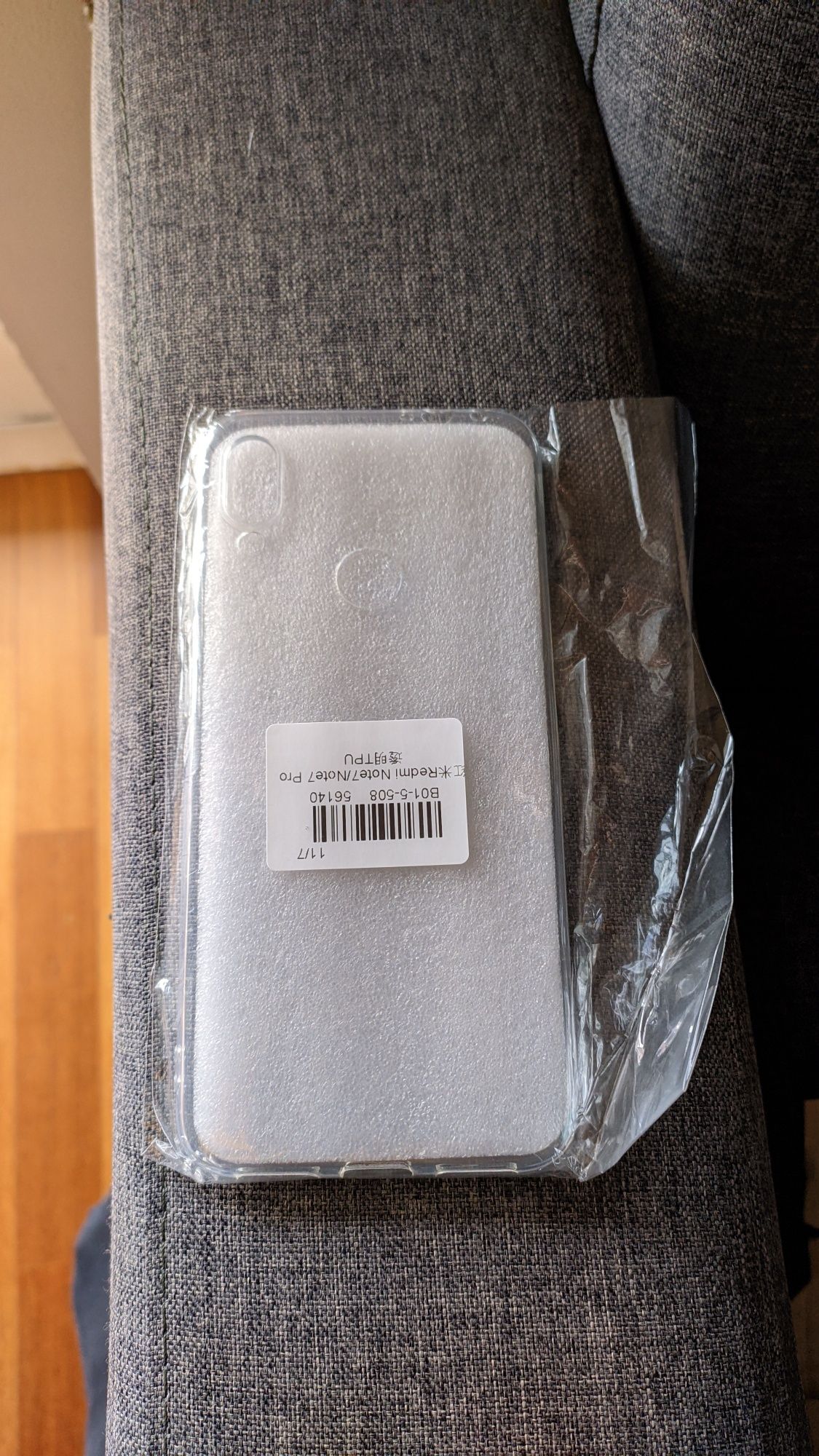 Capa transparente para redmi note7/pro