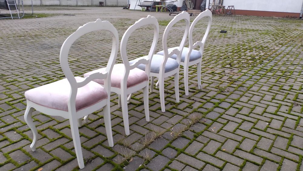 4 Krzesła Ludwik Filip