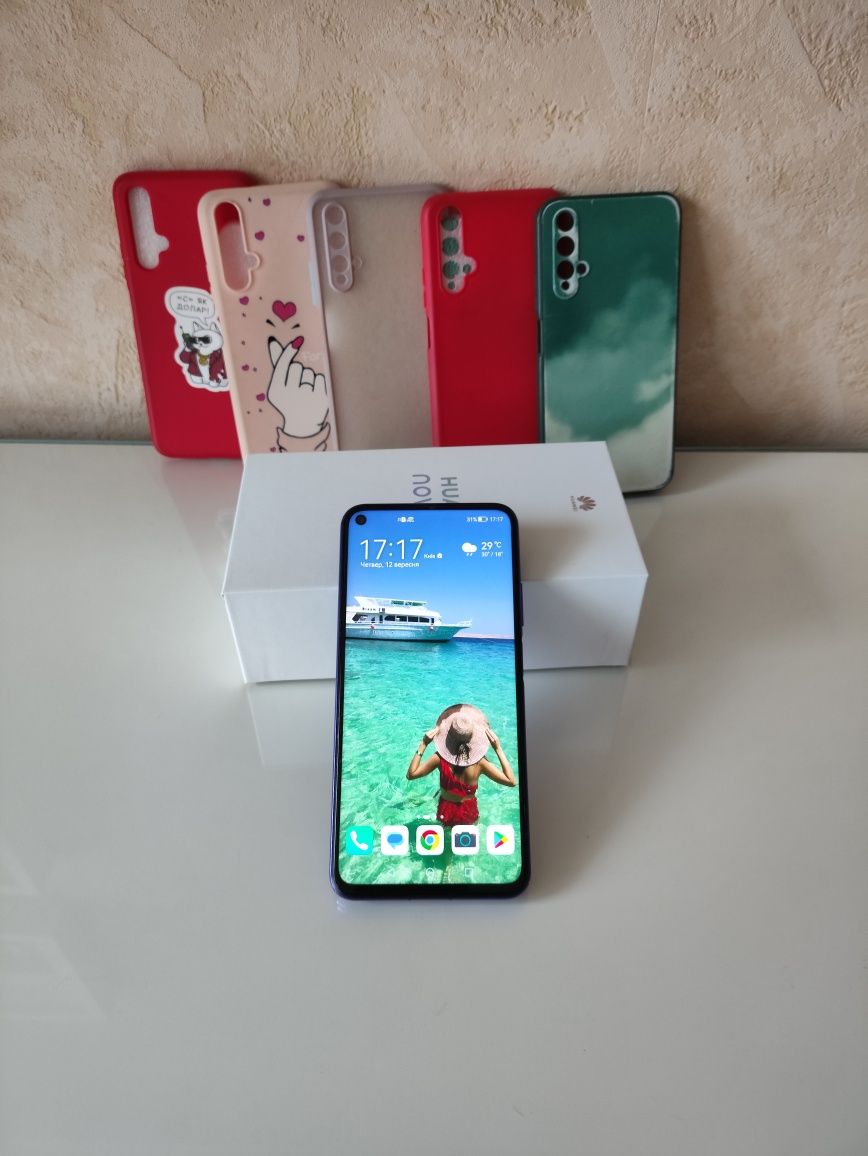 Мобільний телефон Huawei NOVA 5T 6/128ГБ