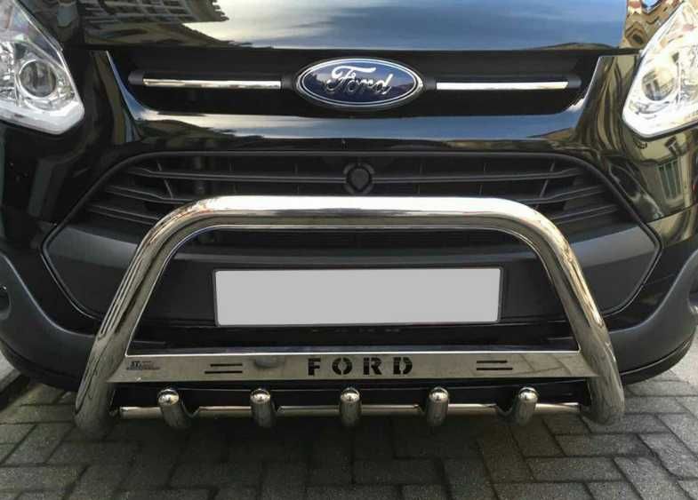 Ford Custom 2013-2022 Кенгурятник (нерж.)