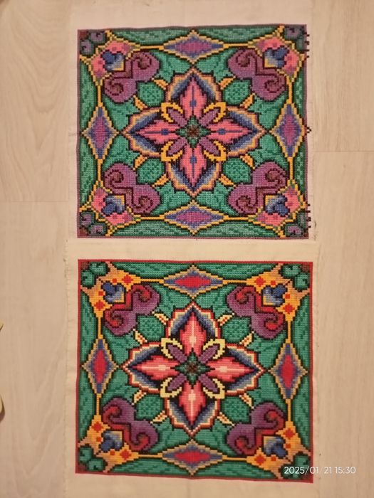 Вишивка на подушку 30х32