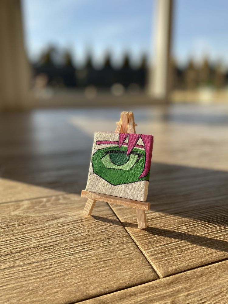 Obraz ręcznie malownany Kuso Saiki Anime