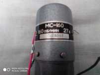 Маленький моторчик с редуктором МС-160, 27в,160 об/мин
