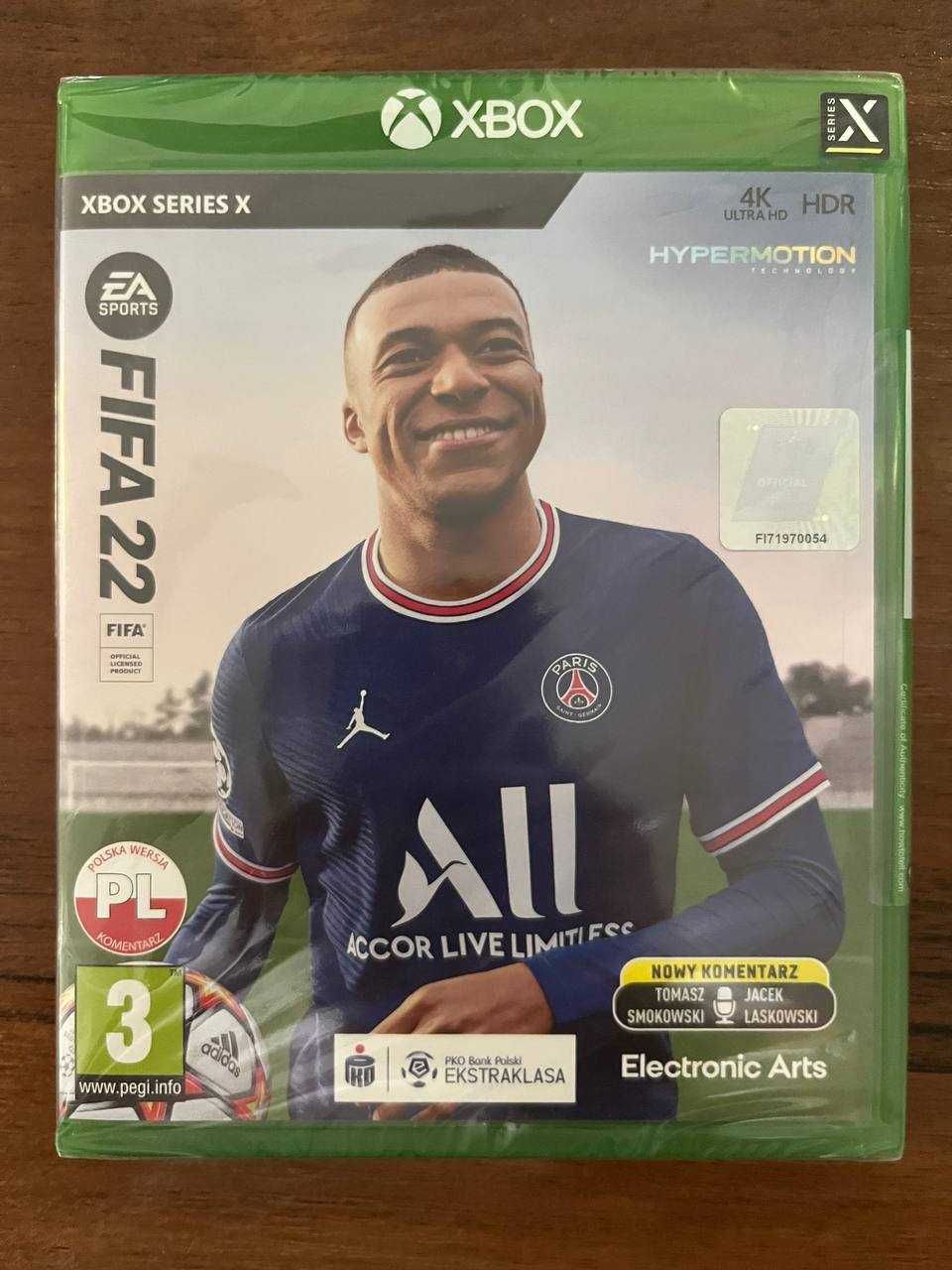 Гра Microsoft Xbox Series FIFA 22 (ру версія)