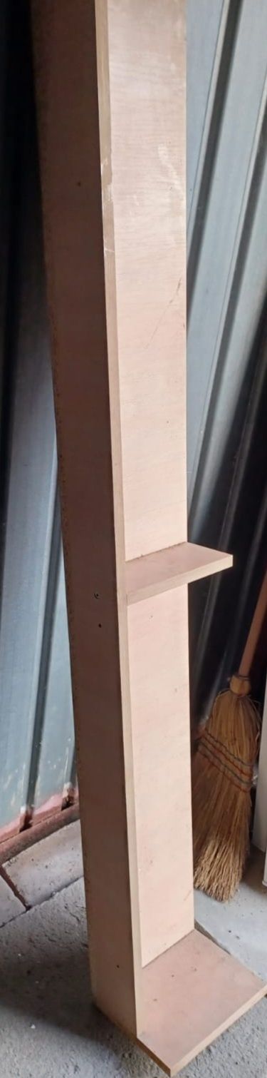 Półka wisząca 150x25x20 dąb san remo