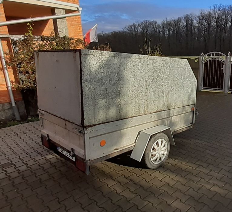 Przyczepka samochodowa lekka SAM przyczepa jednoosiowa