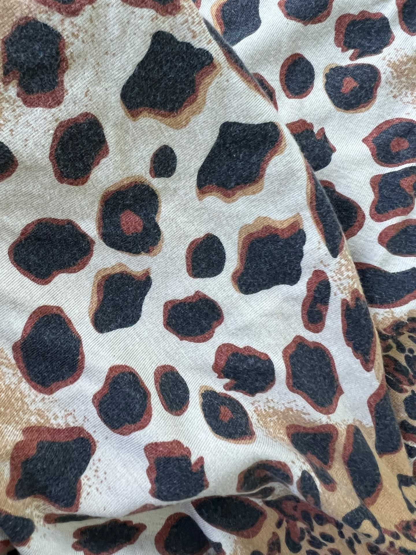 ночная сорочка пижама принт леопард турция
