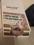 Lampka nocna z projektorem LED