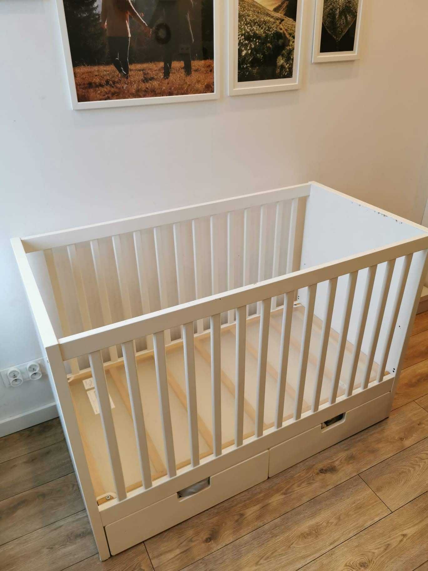 Łóżeczko niemowlęce IKEA STUVA 120x60