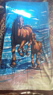 Nowe ręczniki 140/77 z koni i delfinów