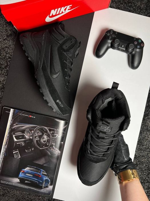 Зимові кросівки чоловічі NIKE AIR Zoom Rivah Fur 41-46р Gore-Tex хутрі