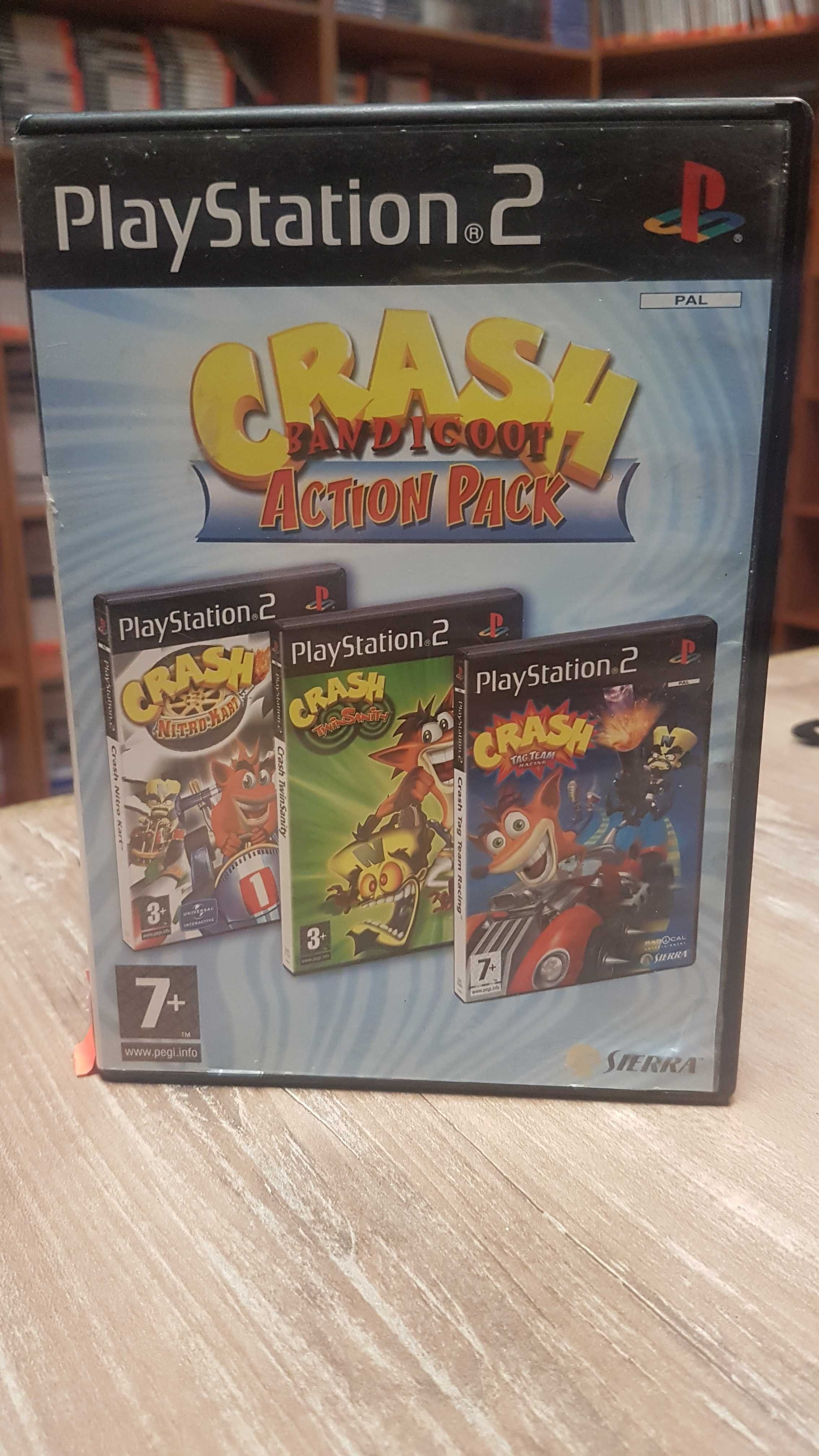 CRASH BANDICOOT action pack PS2 Sklep Wysyłka Wymiana