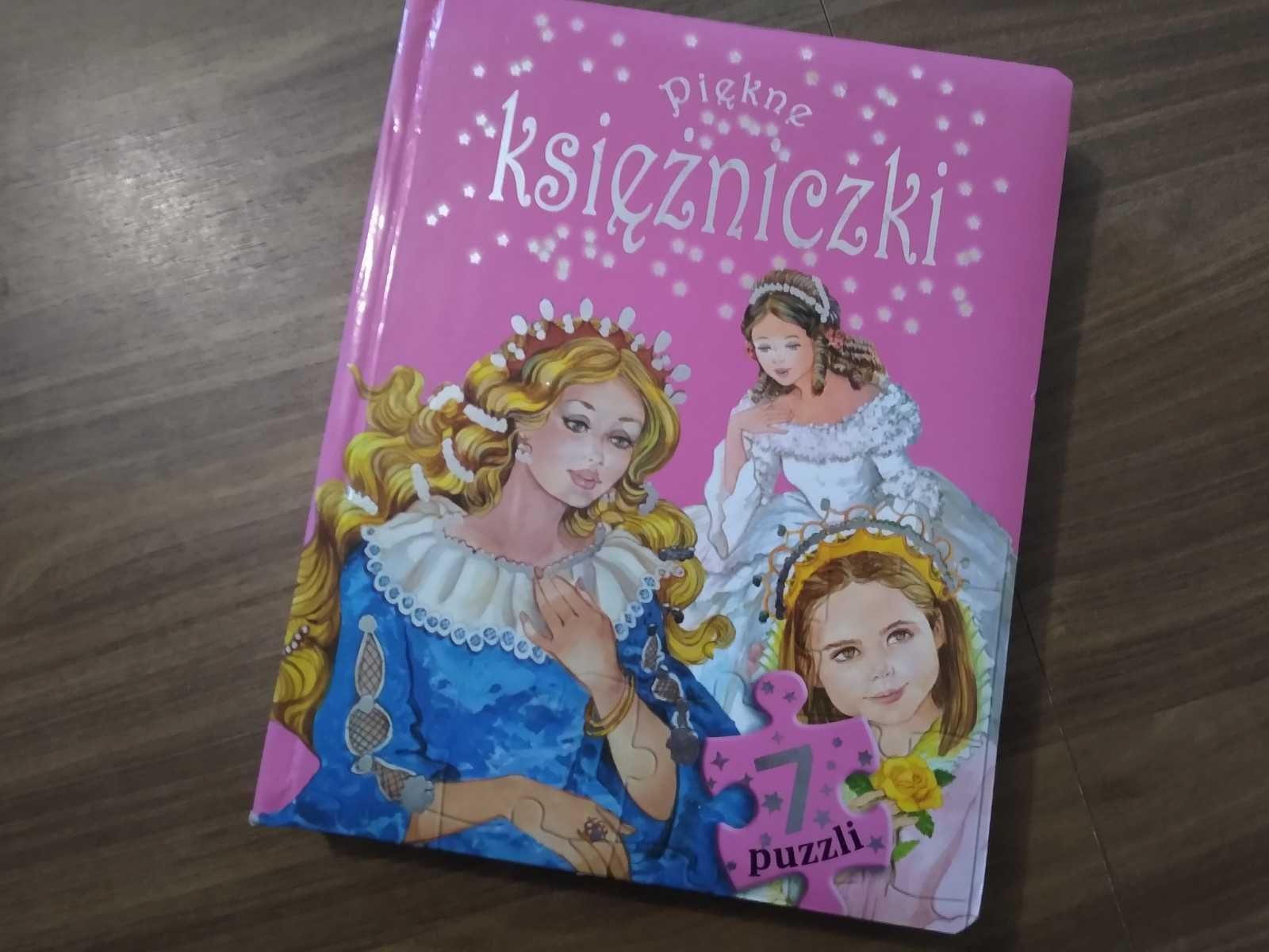 Książka Bajki z puzzlami "Piękne księżniczki"