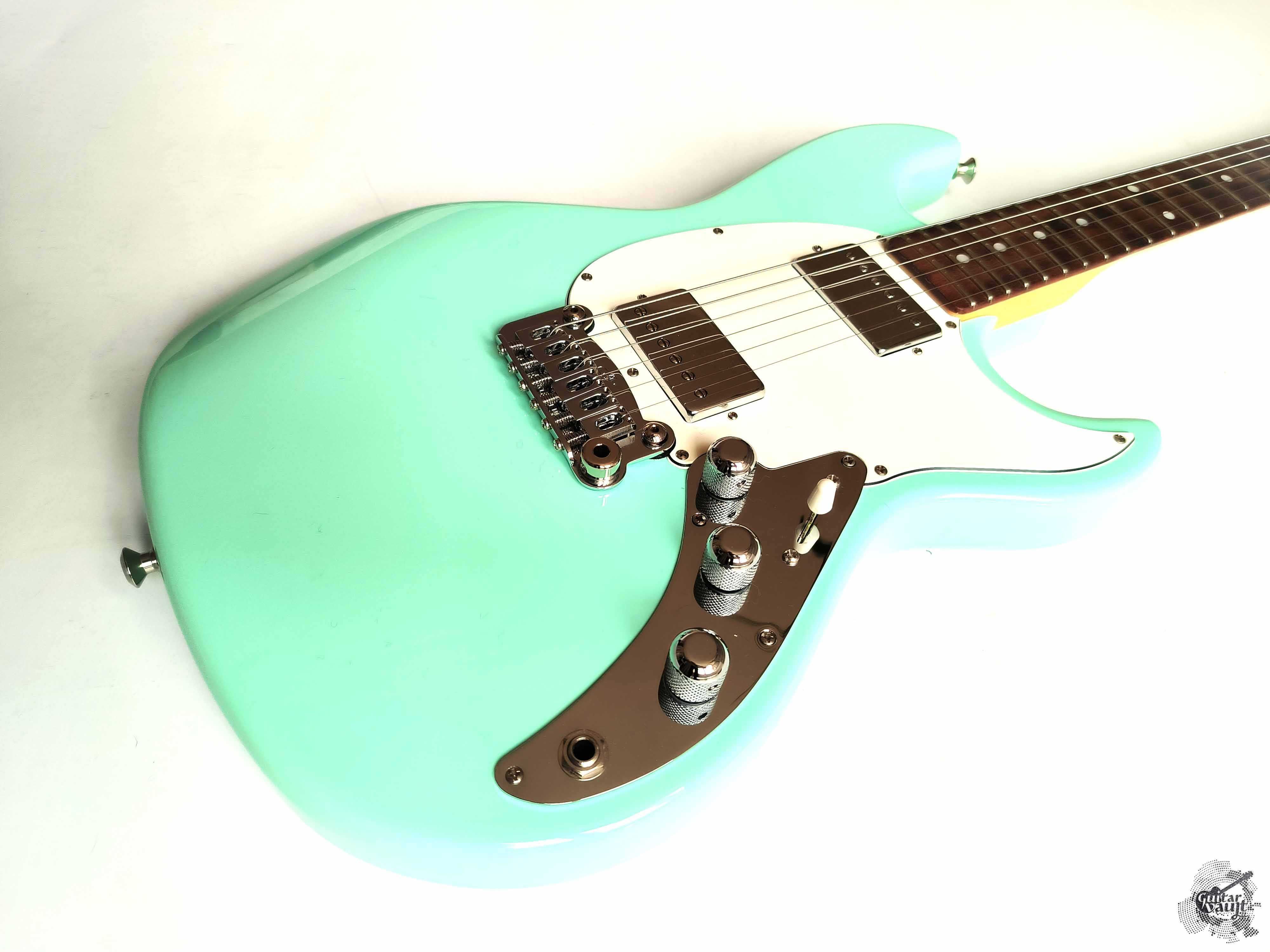 $1950 Rare G&L Fullerton Deluxe Skyhawk HH '2019 Surf Green (mint)