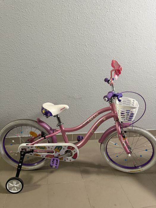 Велосипед  детский Cream для девочки