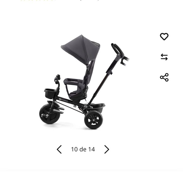Triciclo 5 em 1 novo