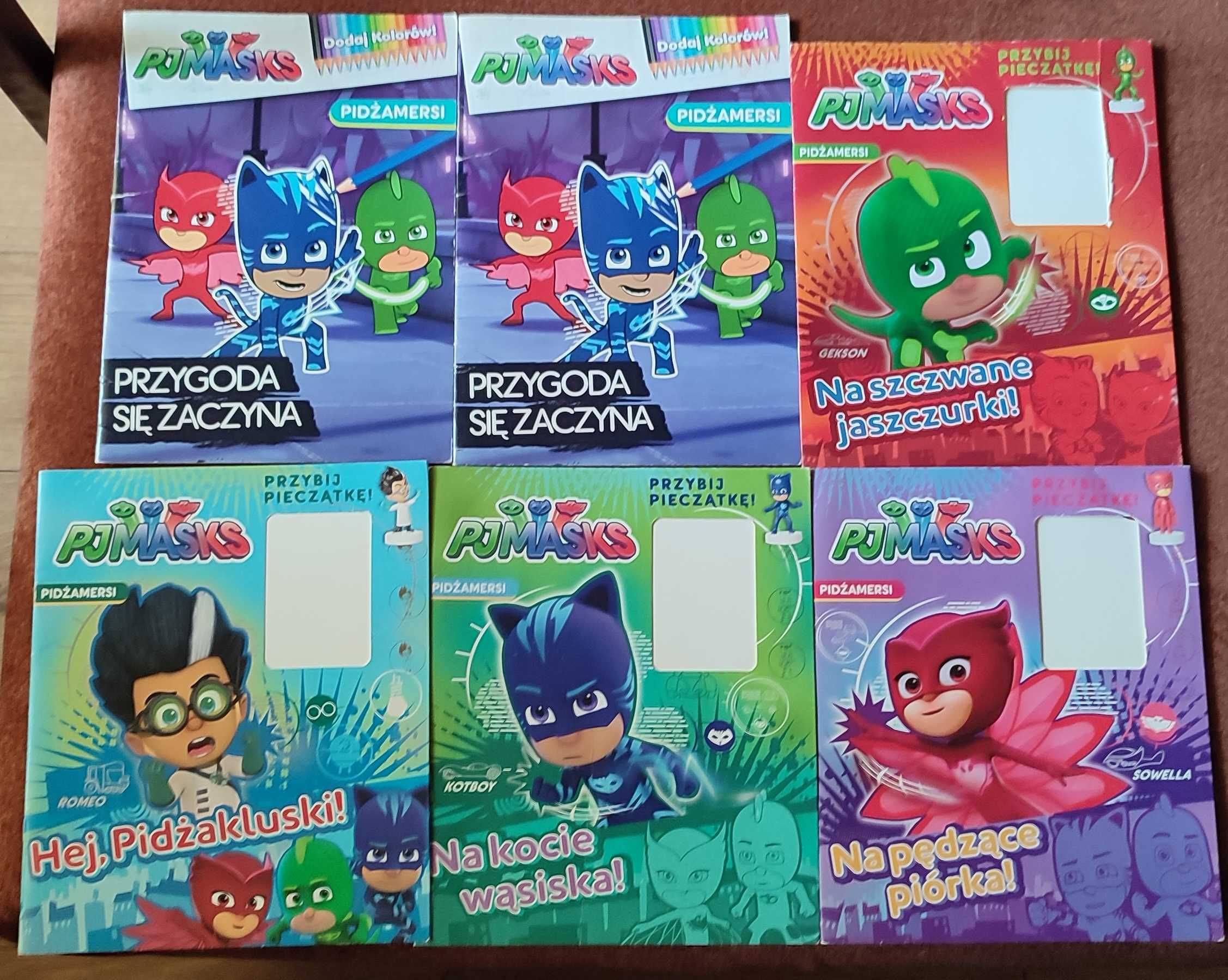 Pidżamersi - zestaw puzzle plus książeczki i kolorowanki