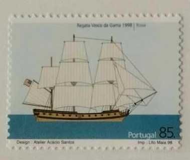 Série Selos Regata Vasco da Gama  -  1998