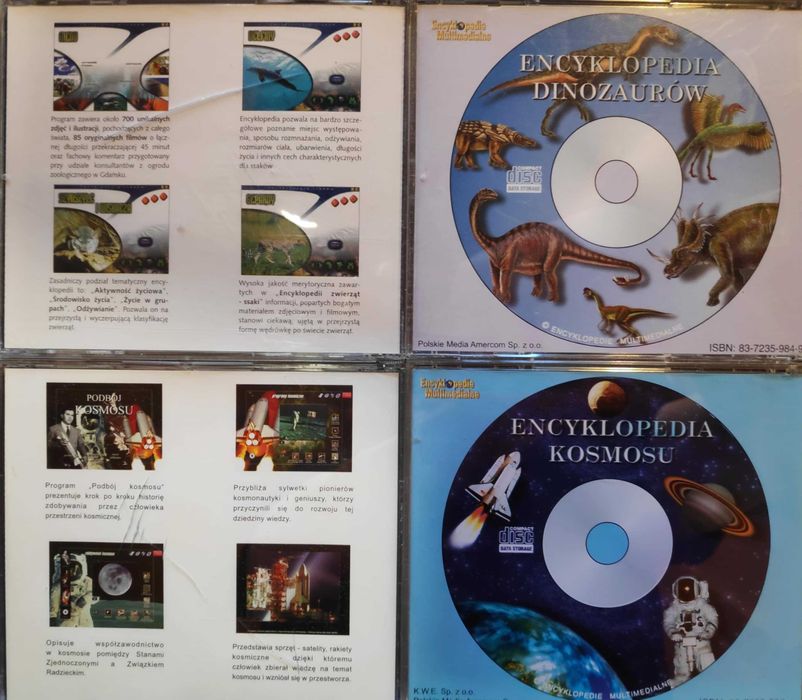 27 sztuk Zestaw Encyklopedia Optimus Pascal Jak to działa płyty CD PC