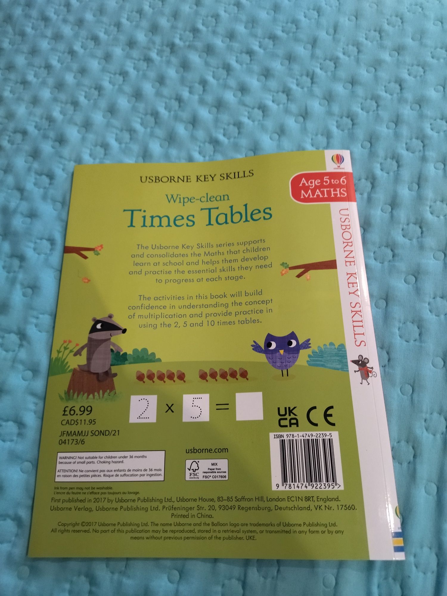 Times tables usborne