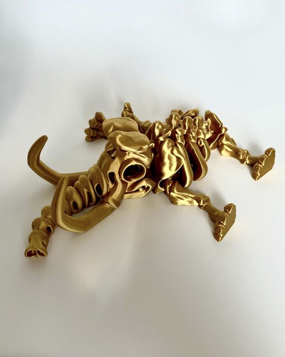 мамонт скелет рухливий 3д іграшка