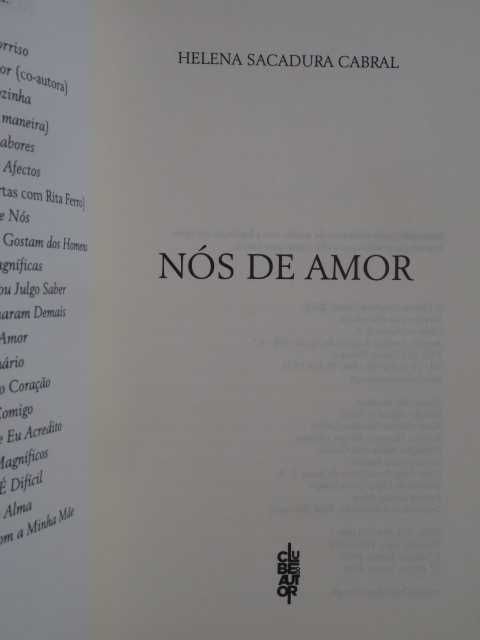 Nós de Amor de Helena Sacadura Cabral
