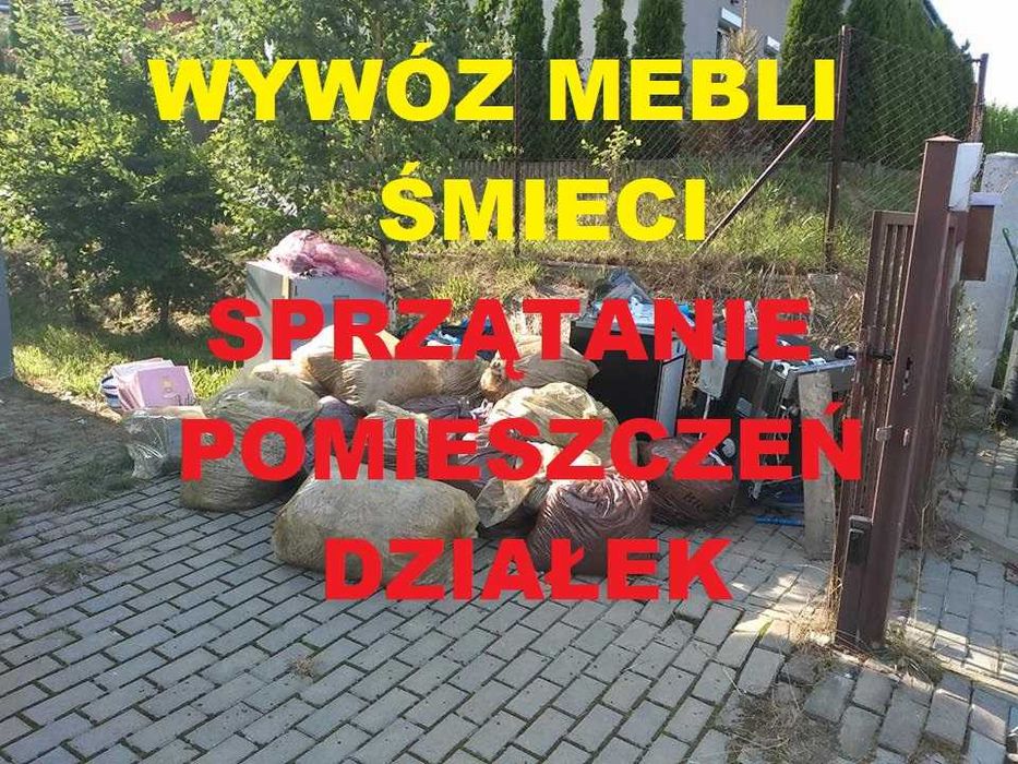 LIKWIDACJA MIESZKANIA wywoz mebli wywóz śmieci wywóz gruzu transport