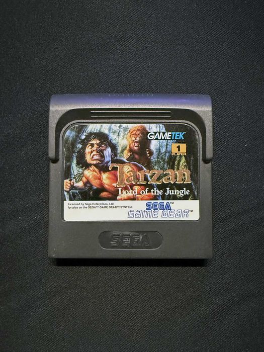 Tarzan: Lord of the Jungle Game for Sega Game Gear (PAL) + Manual – RARE!64284328074114121