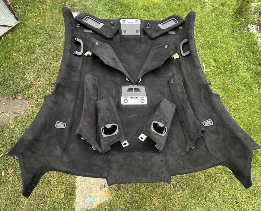 Podsufitka Bmw e92 czarna alcantara